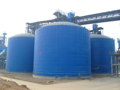 海门水泥钢板库改造