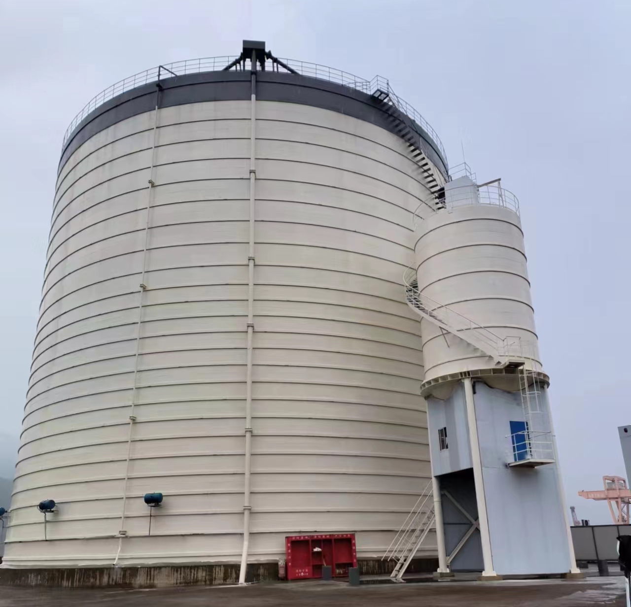 海门10万吨水泥钢板库